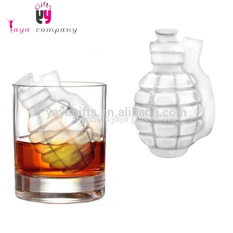 Whiskey BPA Free 3D MoldFun Ice Ball Ice Cube Maker Silicone
