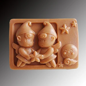 Handmade silicone Soap molds 12 zodiac constellation soap mold star sign clay Candle mould Concrete Molds