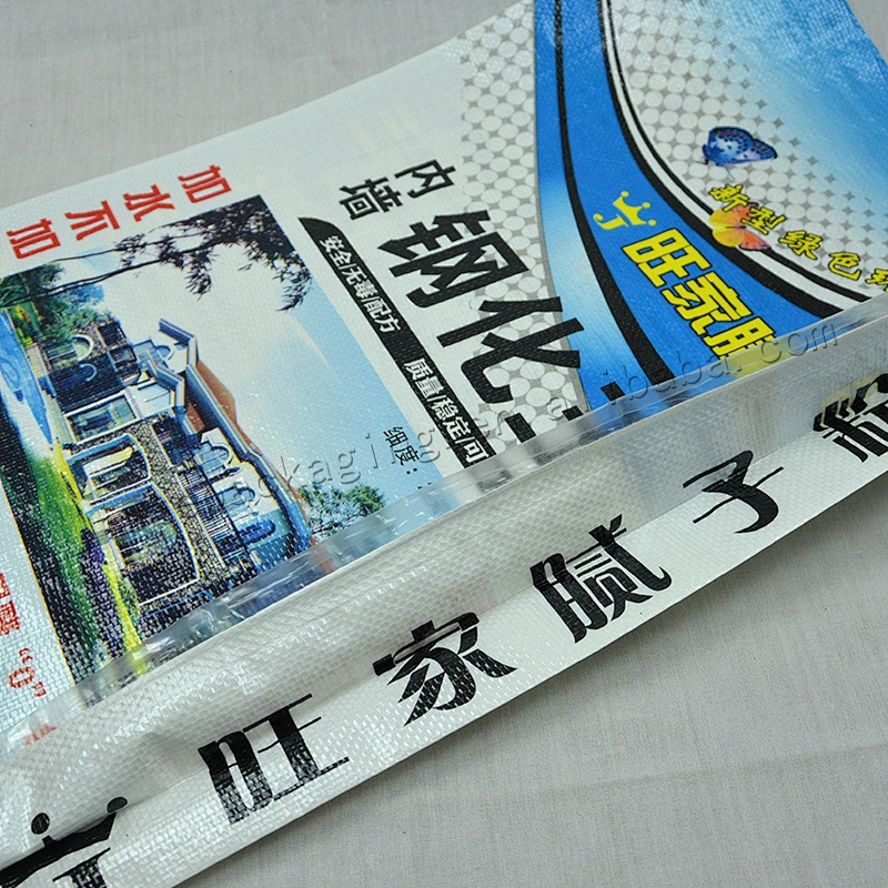 20kg bopp laminated pp woven cement bags in packaging bag