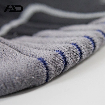 Men's Unisex Black Compression Half Terry Thick Soft Bottom Running Sneaker Ankle Sports Athletic Socks
