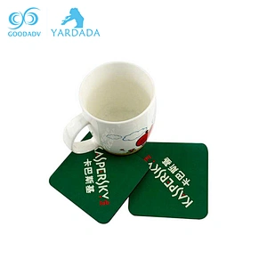Promotional gifts eco-friendly coaster /eva foam coaster/ cup pads