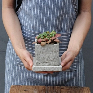 S9202 silicone mold Concrete multi-meat plant Square cement combination flower pots home furnishings creative handemade molds