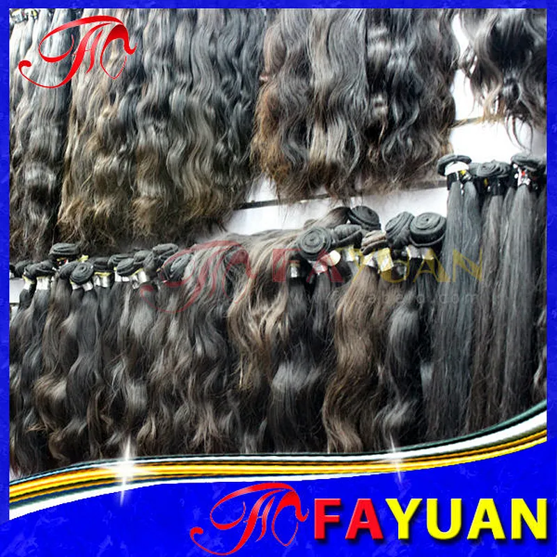 Superior quality 100% virgin Raw Natural body wave extension hair