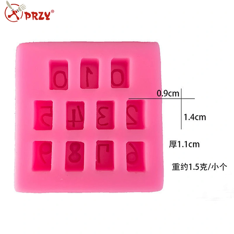 phone number food grade silicone mold DIY handmade soap mold flexible silicone mould