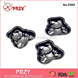 Non-stick bear shaped cake pans / cheap frying pan