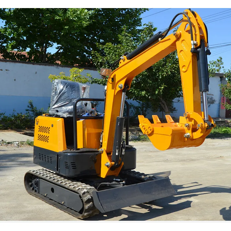 mini 0.8t crawler hydraulic digger mini excavator with rubber track