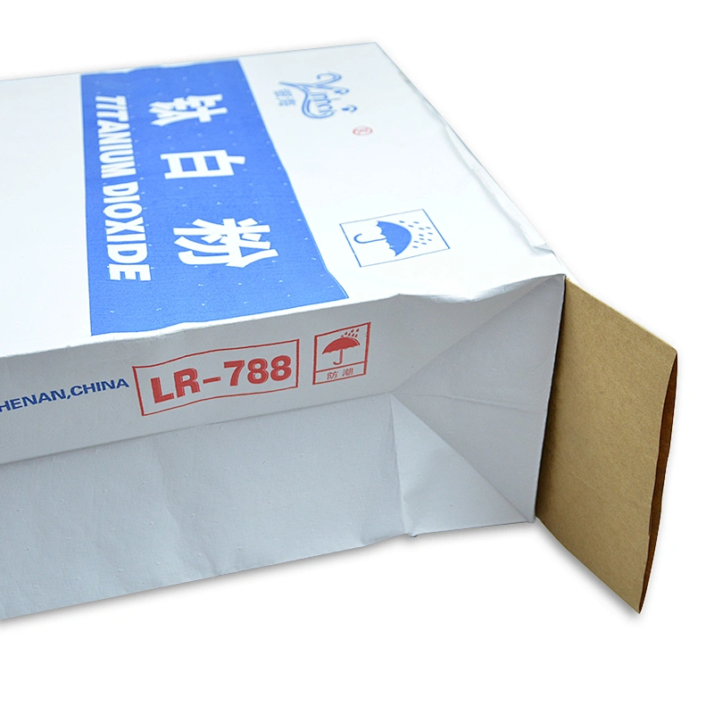 kraft paper valve square bottom bag used for putty powder cement 20kg 25kg