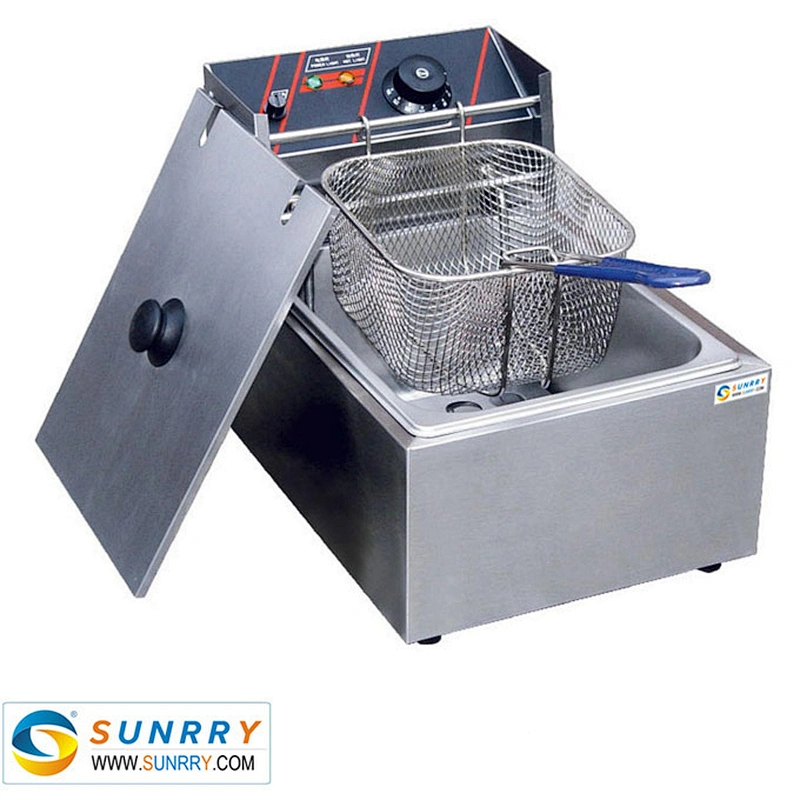Single Tank Electric Fat Fryer with temperature limiter