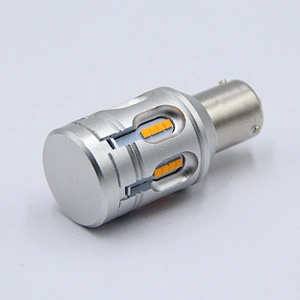 LANDJOY S1C 24SMD 2020 1000LM error free bulb BA15S BAU15S p21w 1156 CANBUS led light amber