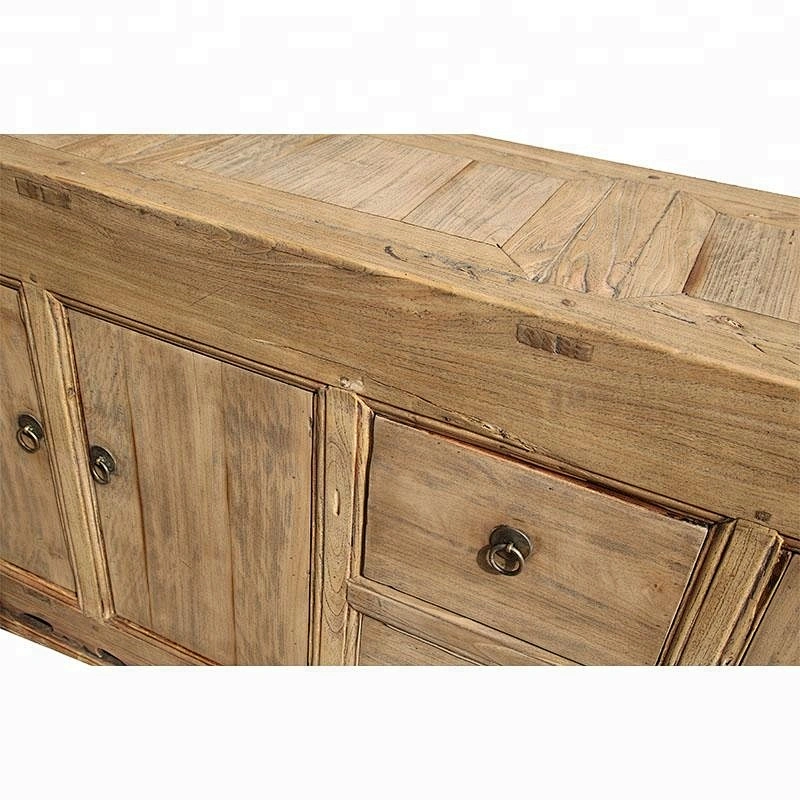 oriental chinese antique rustic old elm distressed buffet furniture