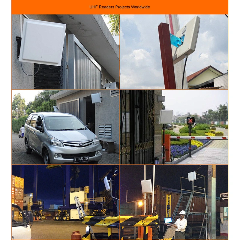 Long Range 15 m UHF RFID Reader to Record Employee Attendance