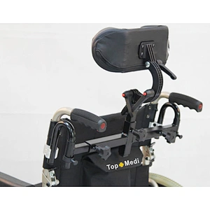 Wheelchair parts supplier adjustable folding wheelchair headrest/beach headrest for chair