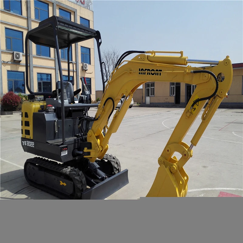 water cooling rubber tracked excavator with ceiling