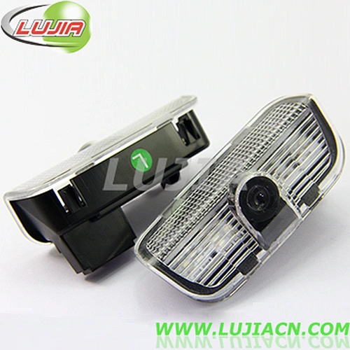 2014 genial !! luz de cortesía de puerta led con logotipo de coche / luz de puerta de logotipo de coche para P.orsche
