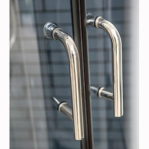 AJL-1026 new design single person brick shape black shower room/bathroom