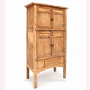 wholesale furniture china antique wood bedroom furniture bamboo wardrobe cabinet