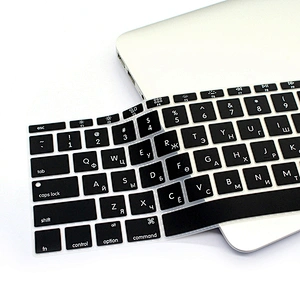 Wholesale China Import Mongolian black silicone keyboard cover Custom Silicone Keyboard Cover For Macbook 12