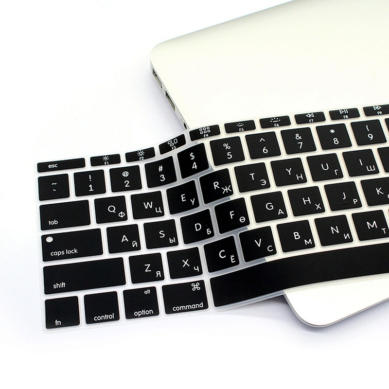 Wholesale China Import Mongolian black silicone keyboard cover Custom Silicone Keyboard Cover For Macbook 12