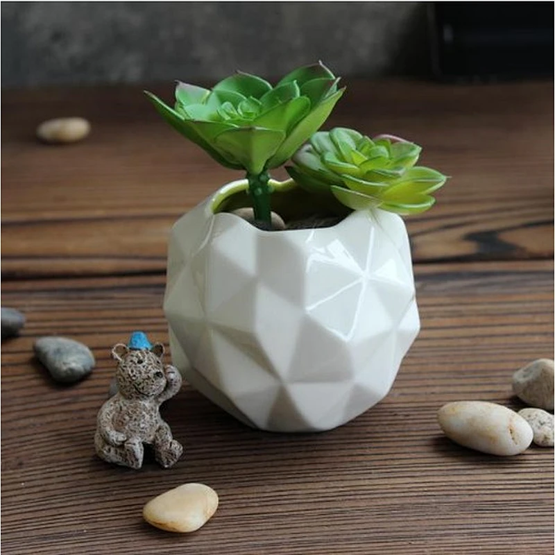 geometry 3d silicone vase mold silicone planter molds silicone mould for concrete