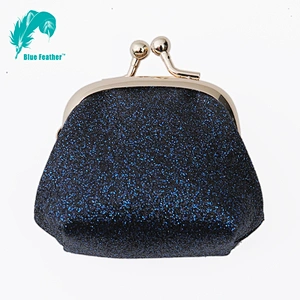 Glitter small jewellery storage coin purse fashion style