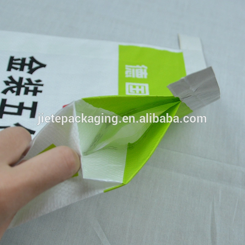 25kg customized white plastic bopp laminated pp woven gypsum powder bag for cement,mortar,tile adhesive and wall putty powder