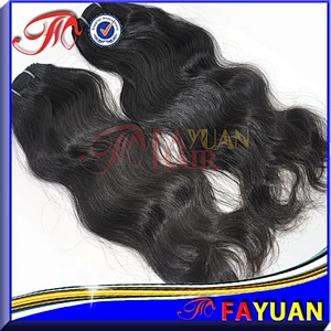 Black beauty hair top grade 100% unprocessed natural wave peruvian hair