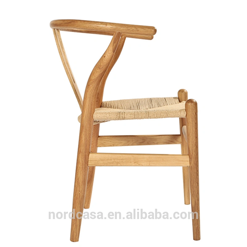 factory price of french style single person recliamed oak wood dining chair