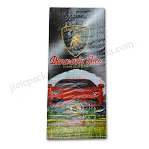 Transparent plastic 100% pure pp woven rice bag for grain,bean,corn seed,peanut,sunflower seed
