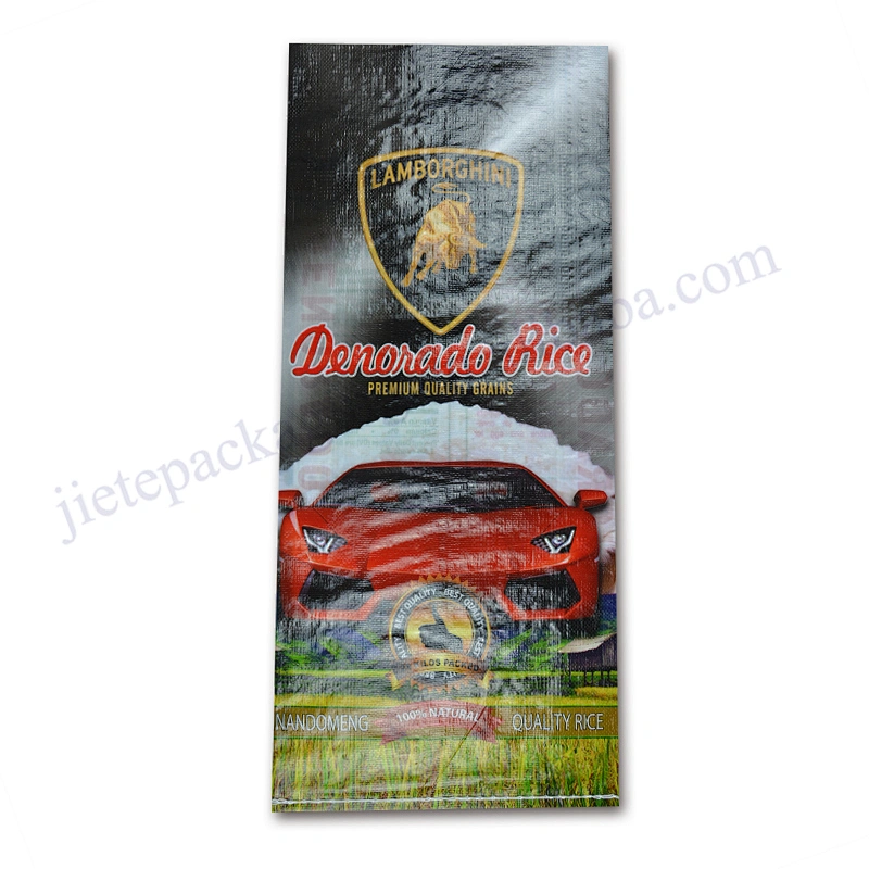 Transparent plastic 100% pure pp woven rice bag for grain,bean,corn seed,peanut,sunflower seed