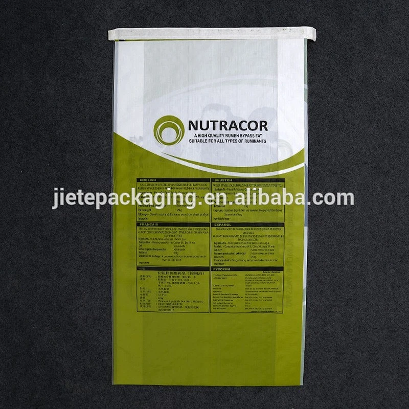 25kg 20kg plastic animal, poultry, cattle feed packaging pp woven bags