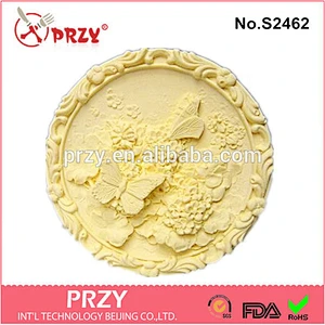 S2462 Silicone Butterfly Garden Soap Mold