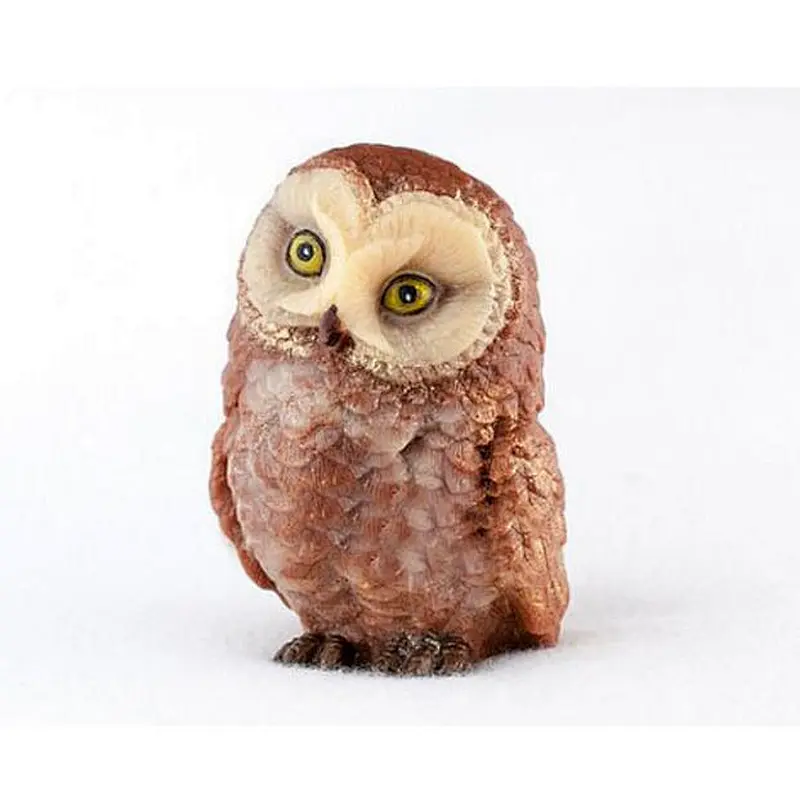 Animals Owl Shape silicone soap mould silicone aroma stone moulds
