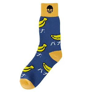 Wholesale Women's Custom Fashion Multi Colorful Below Knee Casual Skateboard Women Lovely Cartoon Hop Socks