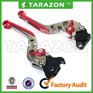 CNC aluminium alloy cnc motorcycle GSXR 600 adjustable sports bike brake clutch lever