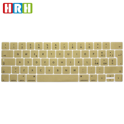 Italian Custom Silicone Keyboard Protector laptop skin For Macbook New Pro 13 15 With Touch Bar a1706 keyboard uk