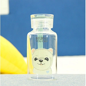 2018 High Quality Cheap Borosilicate Glass Cup Reusable Mug with Lid Easy to Take