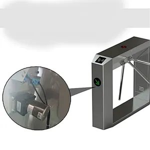 Automation Of Secure Entrance Control Tripod Turnstile Barrier