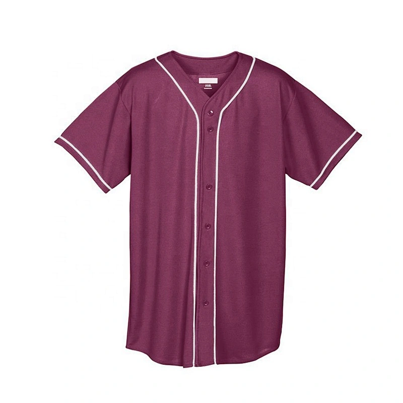 100% Polyester Dry Fit custom Men Baseball T-shirt Jersey