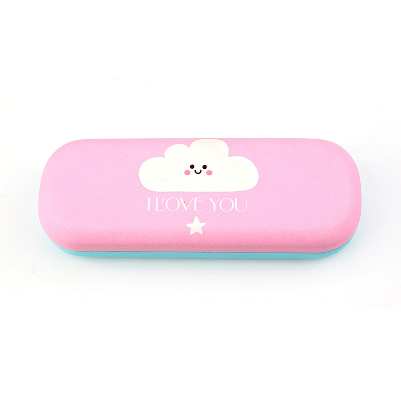 Color Floating Cloud Digital Printing Eyewear Case for Children