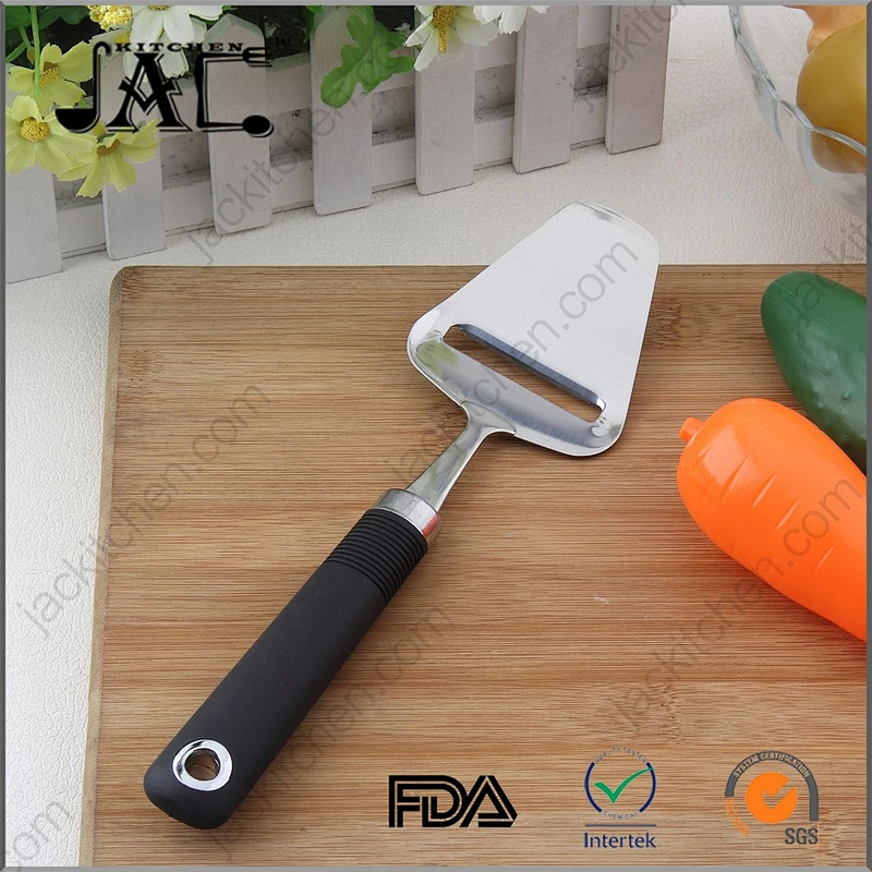 High Quality Stainless Steel Cheese Slicer with Black Handle