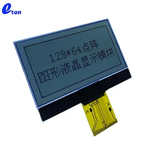 COG+FPC connector FSTN 12864 lcd module, graphic lcd module 12864
