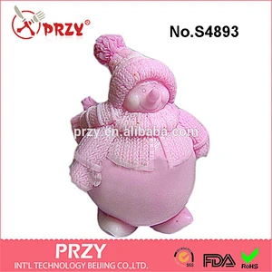 S4893 silicone snowman mold for soap/candle 3d silicone mold for concrete silicone rubber mold