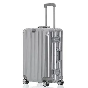 Unique Design Cheap Luggage Outdoor Bag 24inch Colorful Suitcase with Lock Travelling Trolley Wheel Carry on PC ABS Suitcase