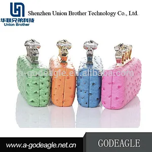 Custom Fashion Skull indian wedding clutch purses_U0008-410