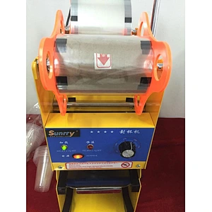 Guangzhou Machinery High Output 300-500 cup/h Plastic Cup Sealer Machine