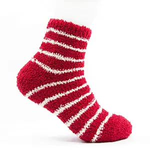 Custom half terry adult size cotton women basketball sox sport non slip socks