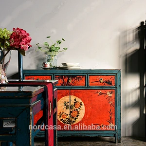 factory price of shanny hand painted chinese antique mongolia furniture