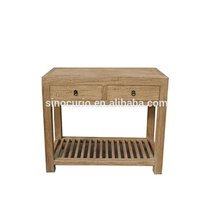 Chinese antique wooden furniture Beijing wooden living room table hobby lobby tables
