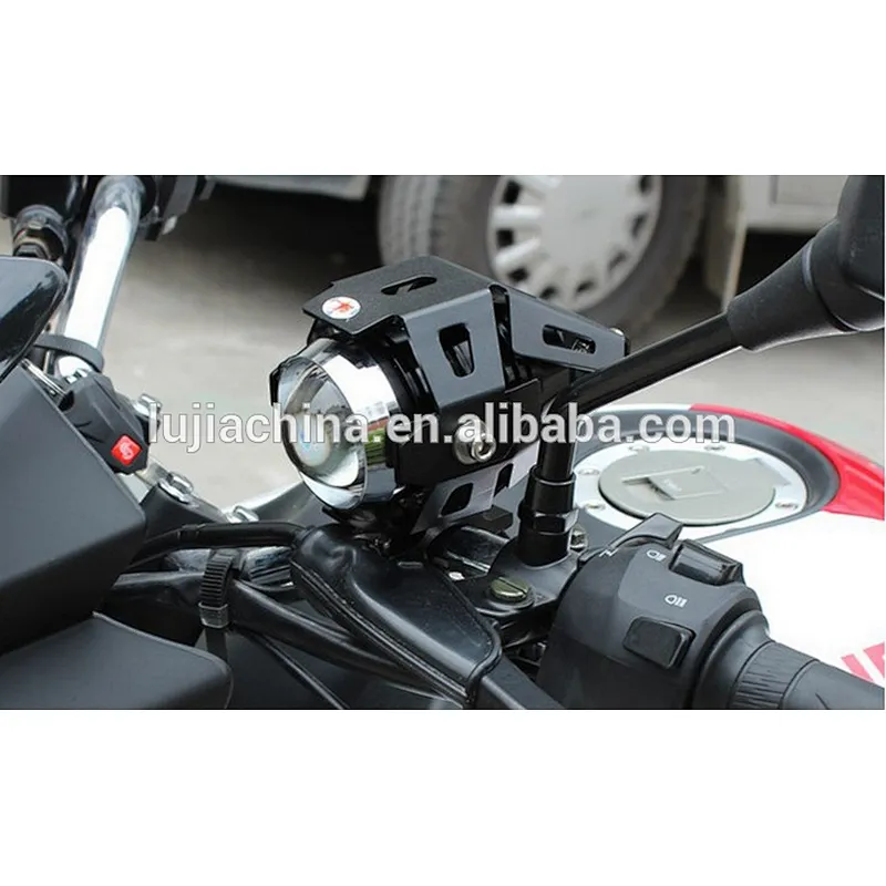 Devil eye Angel Eyes U7 High/Low Beam Strobe Motorcycle Headlight/Spotlight, motoLED headlight Projector Spare Parts work Light
