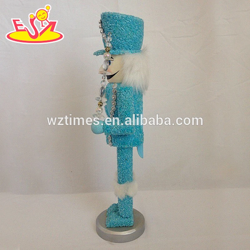 wholesale high quality wooden toys children like large christmas nutcrackers W02A069B
